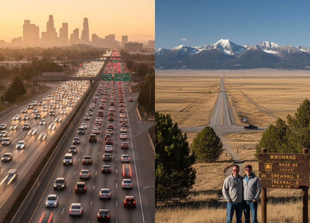 Moving from California to Wyoming