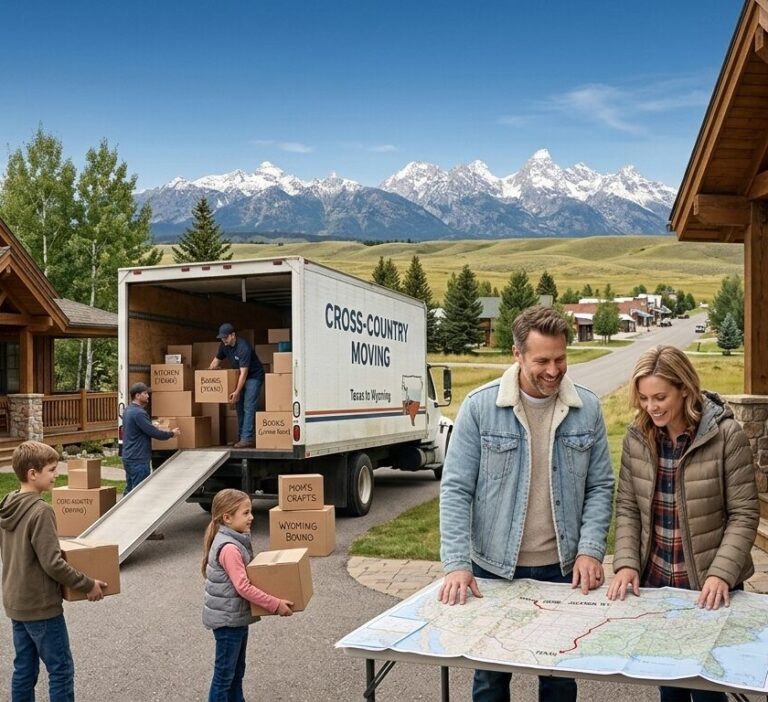 Moving from Texas to Wyoming